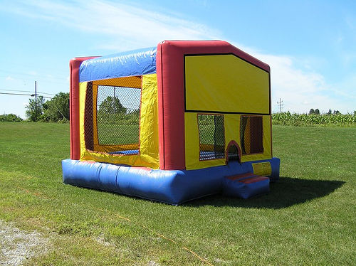 bounce house