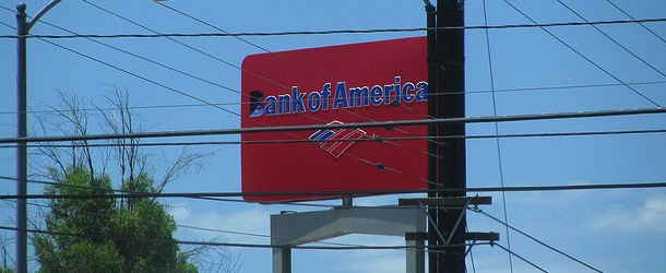 Bank of America sign