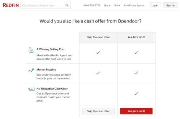 Opendoor Redfin