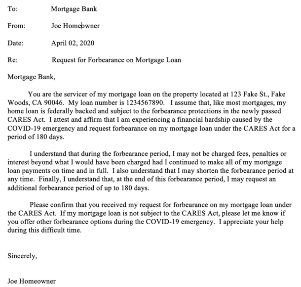 Payoff Request Letter Template from www.thetruthaboutmortgage.com