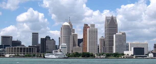 detroit skyline