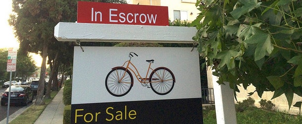 in escrow