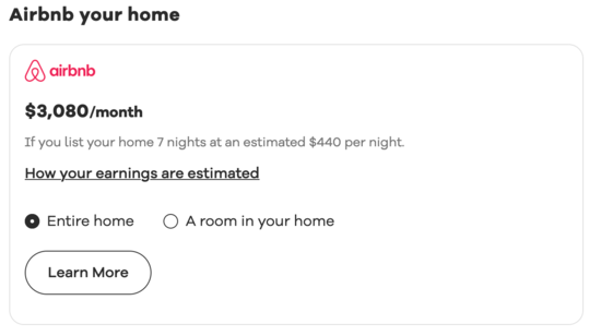 entire home estimate