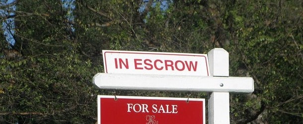 in escrow